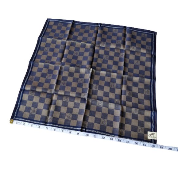 Vintage Felix Buhler Handkerchief Pocket Square - Picture 4 of 6